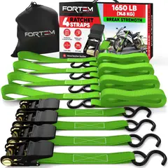 undefined - 4 Correas Con Resistencia de 1650 Lbs