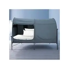ALVANTOR - Toldo Privado Portátil para Cama Color Gris