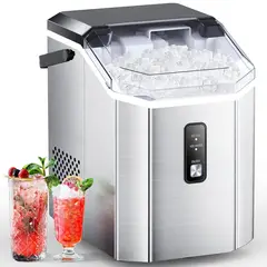COWSAR - Máquina de Hielo de Pepitas Portátil con Autolimpieza Rápida