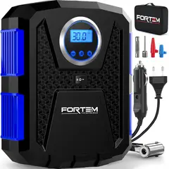 FORTEM - Inflador de Neumáticos de 150 Psi Medidor Digital