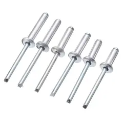 UYUSTOOLS - Remache Pop en Aluminio 4.8 X 8 mm (3/16) X 100 Unidades