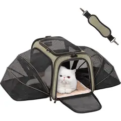 PETSFIT - Transportador Para Mascotas 29x44x29cm PequeñoVerde