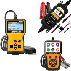 MOTOPOWER - Escáner de Diagnóstico Del Vehículo y Cargador