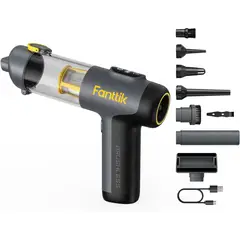 FANTTIK - Aspiradora Portátil V9 Mix con Pantalla LED y Alta Succión