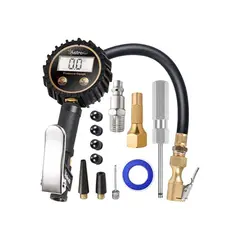 ASTROAI - Medidor Digital de Presión de Neumáticos Con Inflador