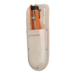 TRUPER - Funda de Carnaza para Tijeras de Poda con Clip para Cinturón x 2 Uds