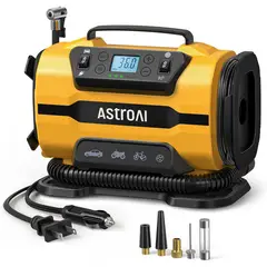 ASTROAI - Inflador de Neumáticos Portatil150 Psi Con Motor