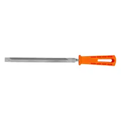 TRUPER - Lima Triangular Pesada Bastarda de 8 Pulgadas Mango Ergonómico x 6 Uds
