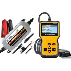MOTOPOWER - Escáner Lector de Código Obd2 para Coche Motorpower