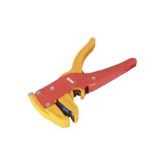 WOLFOX - Alicate Pelacables Automático 7 Pulgadas Mangos de Vinil x 6 Unidades