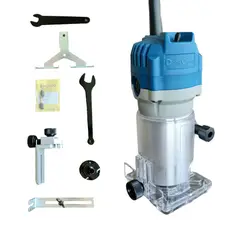 DONG CHENG - Fresadora Ruteadora 550 W de 6.35 mm 30000 RPM Dongcheng
