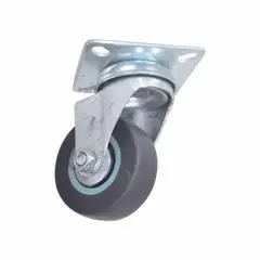 FERRAWYY - Rueda Industrial Gris 2 1/2 Pulgadas Capacidad de Carga 60 kg