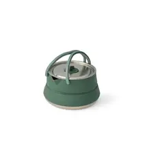 SEA TO SUMMIT - Tetera para Camping de Acero Inoxidable de 1.6L Color Verde