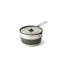 SEA TO SUMMIT - Olla Plegable Para Camping Acero Inoxidable de 1.8L