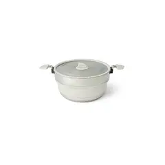 SEA TO SUMMIT - Olla Plegable Para Camping de Acero Inoxidable 5L