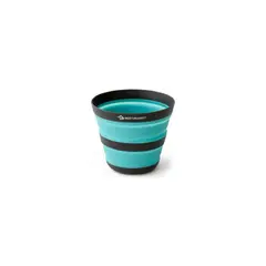 SEA TO SUMMIT - Vaso Plegable Para Camping de Acero Inoxibale 0.4L Color Azul