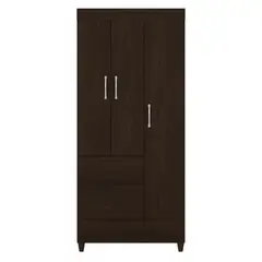 MULTIMUEBLES - Closet 3 puestos Wind Ebano 47x80x181