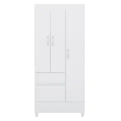MULTIMUEBLES - Closet 3 puestos Wind Blanco 47x80x181