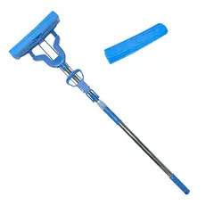 KLEINE WOLKE - Trapero Tipo Pinza Extensible + Repuesto Azul Kleine