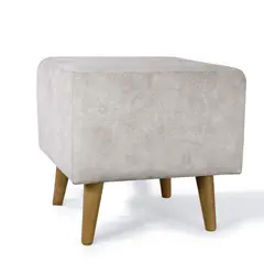 DKO DESIGN SAS - Puff Cubiq 4 Patas 40x40x40 cm Ivory