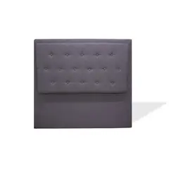 MUEBLES REM - Espaldar Kaser de Piso 200 Gris Oscuro