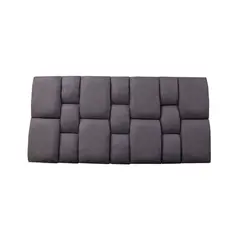 MUEBLES REM - Espaldar Kramer de Colgar 100 Gris Oscuro
