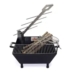 VOLCANO - Asador A Carbón En Cruz30X50Cm