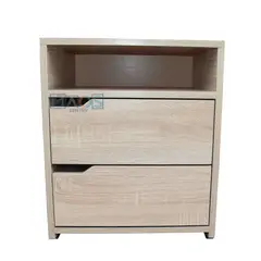 undefined - Mesa de Noche Chaflan 2 Cajones 40X47X35Cm