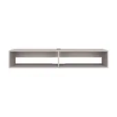 RTA DESIGN - Repisa para TV 65'' Flotante 26x150 Rta Positano