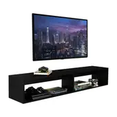 RTA DESIGN - Repisa para TV 65'' Flotante 26x150 Rta Wengue