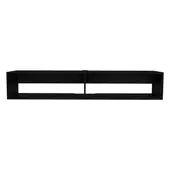 RTA DESIGN - Repisa para TV 65'' Flotante 26x150 Rta Wengue