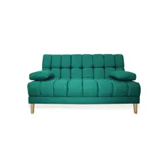 MUEBLES REM - Sofacama Baumann Tela Verde 180X90X80 Cm