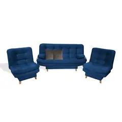 MUEBLES REM - Sala Clic Clac Hauser Azul petroleo