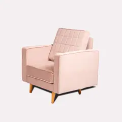 TODOTEJIDOS - Sillón Porto Rosa 1 Puesto