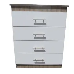 MAOS CENTRY - Cómoda Cajonera Sencilla 4 Cajones 70X90X40 Cm