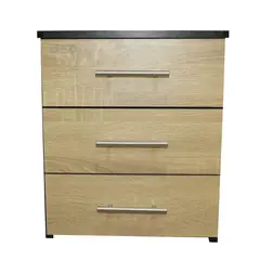 MAOS CENTRY - Mesa Noche 3 Cajones 40X47X35 Cm