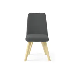 HOGAR VENECIA - Silla Evora Tela 89X45X62 Gris