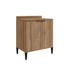 BERTOLINI - Mueble Inferior de 80cm En Mdp Con Tapa Freijo