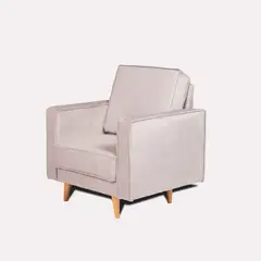 TODOTEJIDOS - Sillón Porto Gris 1 Puesto