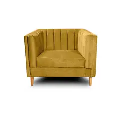 KAIU HOME - Poltrona Parma Fortte Pers 1 puesto Mostaza sin patas Hc