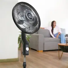 HOME ELEMENTS - Ventilador Pedestal Maxiflow Elite Rejilla Plástica