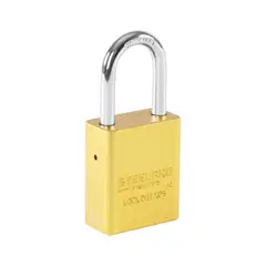 STEELPRO - Paq x 6und Candado Lock Out Dorado