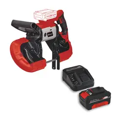 EINHELL - Sierra de Banda Inalámbrico 18V + 1 Batería 4.0 Ah y Cargador