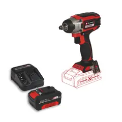 EINHELL - Llave de Impacto Inalámbrica Brushless 18V 230 Nm + 1 Bat 4.0 Ah y Cargador