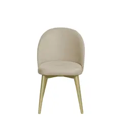 ELITE LIVING - Setx2 Silla de Comedor Nova Champaña tela Crudo