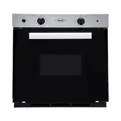 HACEB - Horno de Empotrar 60 cm Mixto 110 V Gas Natural Inoxidable Negro H60EEVAL005