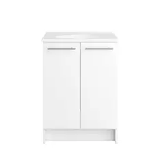 BERTOLINI - Mueble De Baño En Mdp Con Lavamanos 62Cm Blanco