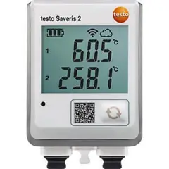TESTO - Registrador de Datos Wifi con Pantalla y 2 Conexiones para Sondas Temperatura
