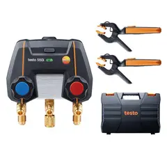TESTO - Set Smart Analizador Digital de Refrigeración Controlado Por App