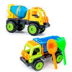 ENERGY PLUS - Kit Constructor: Volqueta Mezcladora + Volqueta Herramientas